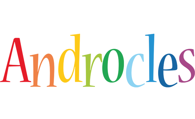 Androcles birthday logo