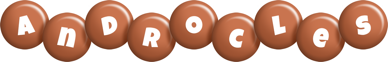 Androcles candy-brown logo