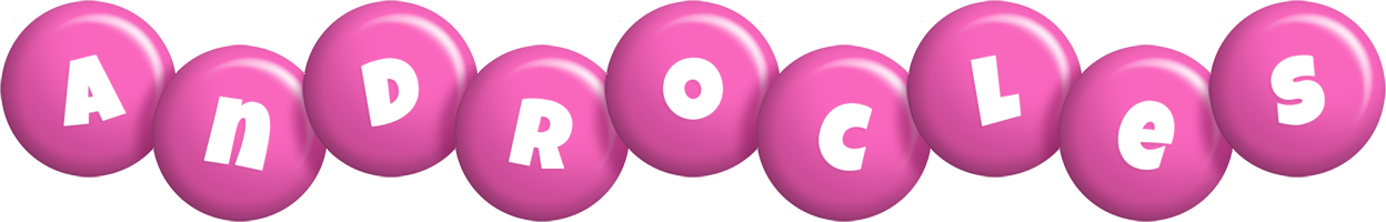 Androcles candy-pink logo