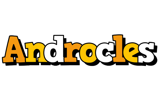 Androcles cartoon logo