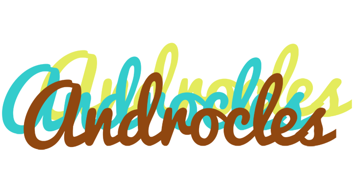 Androcles cupcake logo