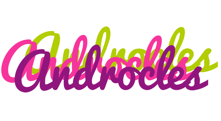 Androcles flowers logo