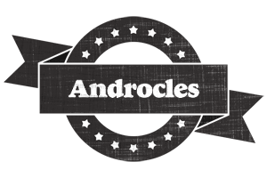 Androcles grunge logo