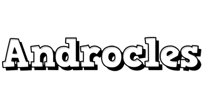 Androcles snowing logo