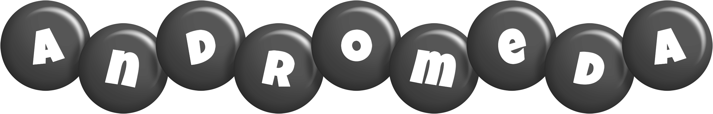 Andromeda candy-black logo