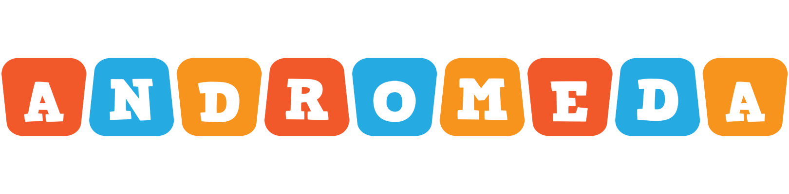 Andromeda comics logo