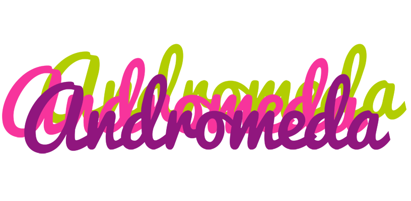 Andromeda flowers logo