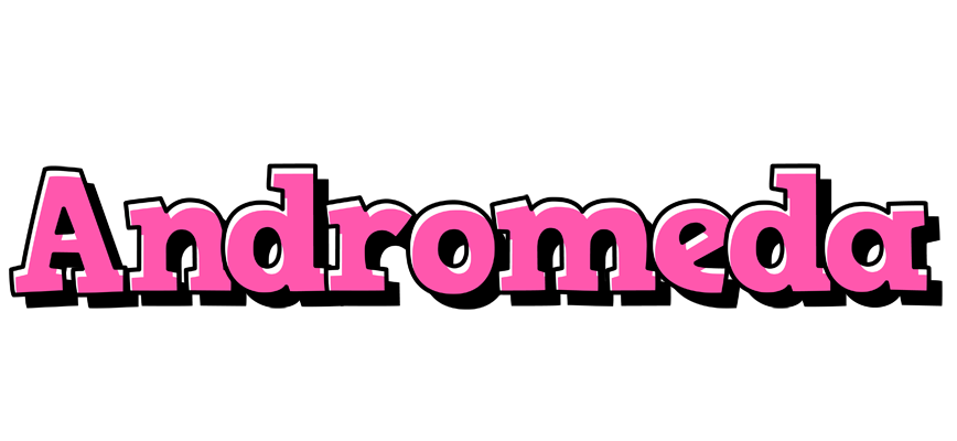 Andromeda girlish logo