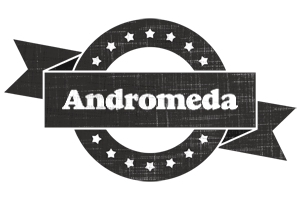 Andromeda grunge logo