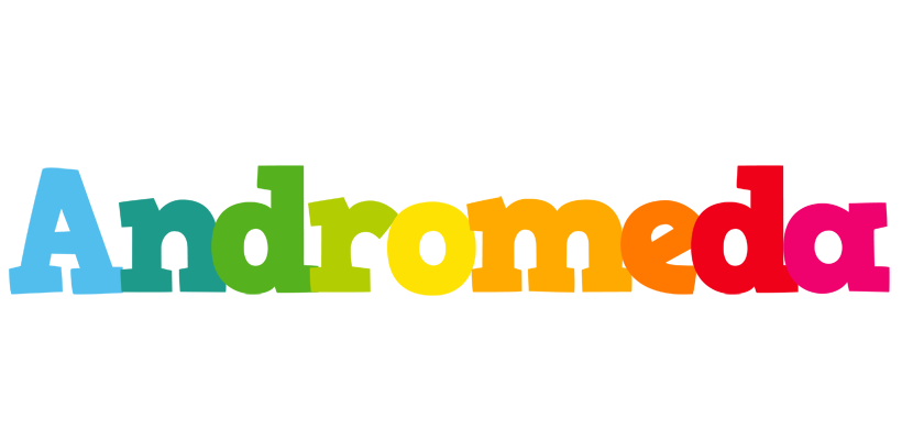 Andromeda rainbows logo