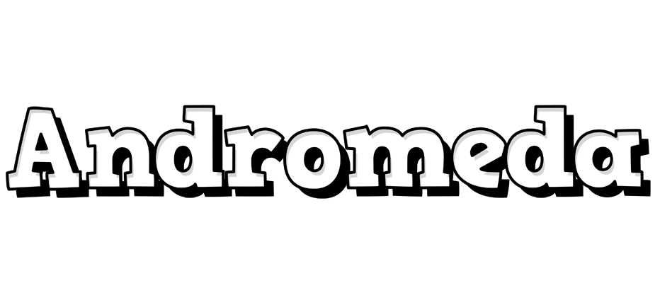Andromeda snowing logo