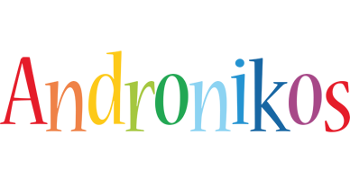 Andronikos birthday logo