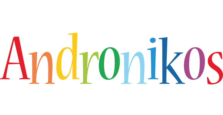 Andronikos birthday logo