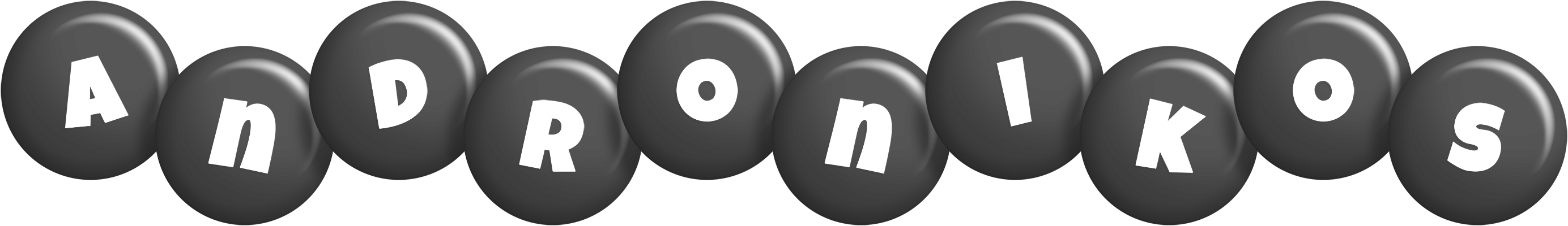 Andronikos candy-black logo
