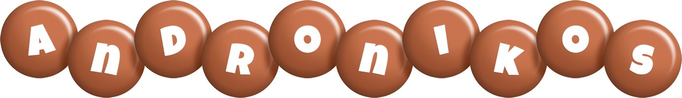 Andronikos candy-brown logo