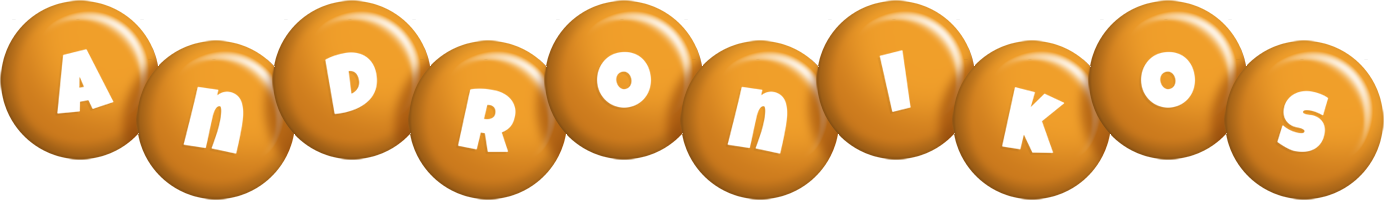 Andronikos candy-orange logo