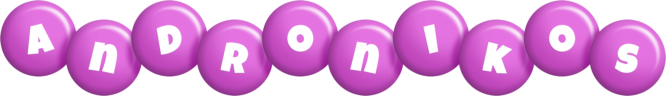 Andronikos candy-purple logo