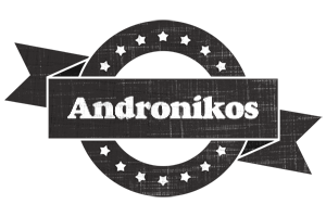 Andronikos grunge logo