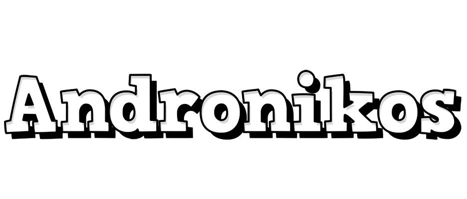 Andronikos snowing logo