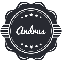 Andrus badge logo