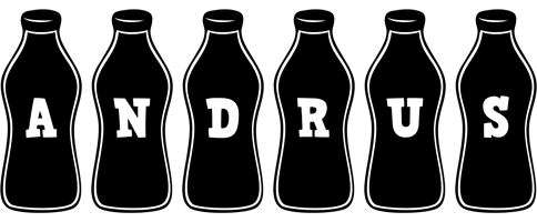 Andrus bottle logo