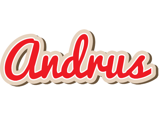 Andrus chocolate logo