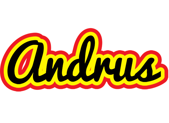 Andrus flaming logo