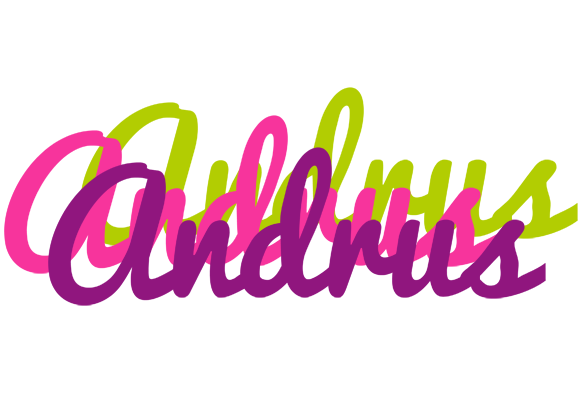 Andrus flowers logo