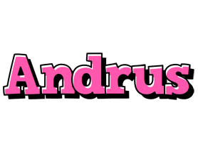 Andrus girlish logo