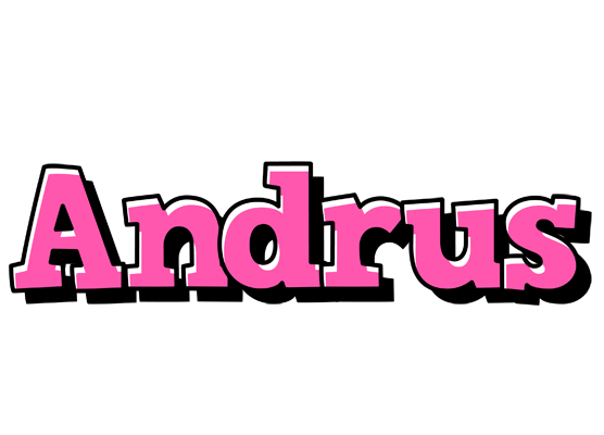 Andrus girlish logo