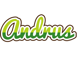 Andrus golfing logo