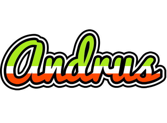 Andrus superfun logo