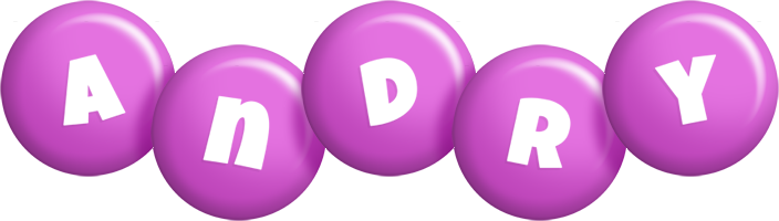 Andry candy-purple logo