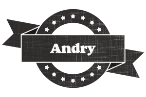 Andry grunge logo