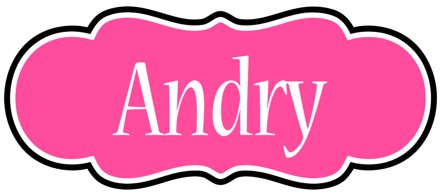 Andry invitation logo