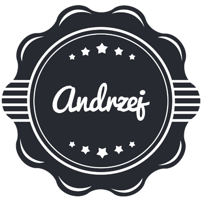 Andrzej badge logo