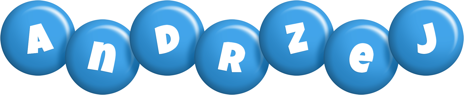 Andrzej candy-blue logo