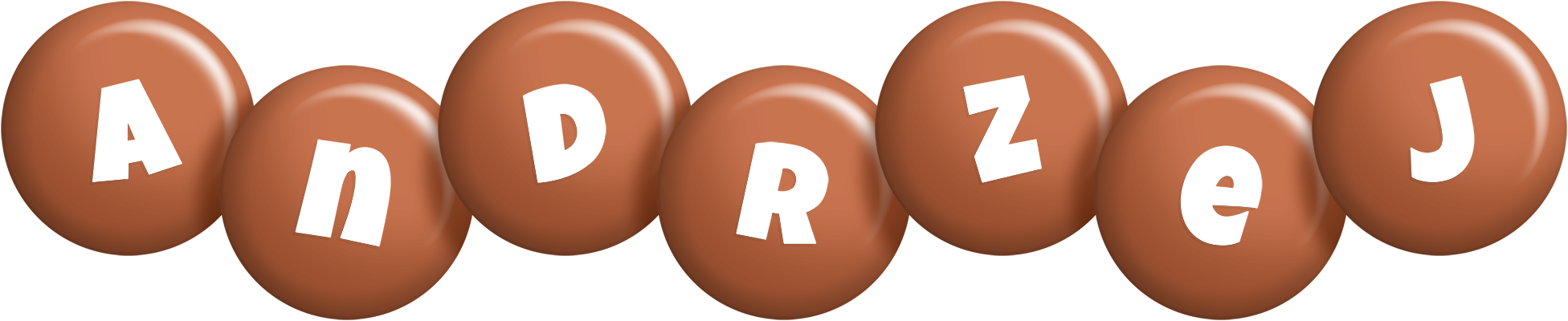 Andrzej candy-brown logo