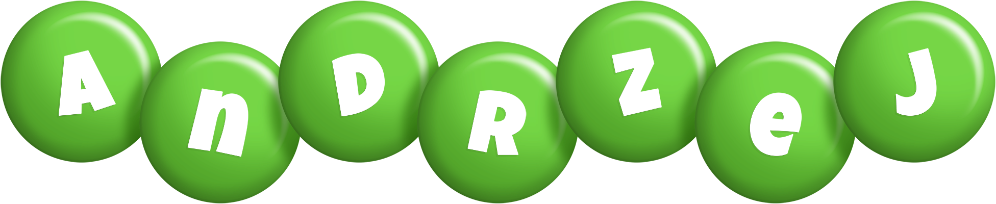 Andrzej candy-green logo