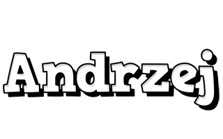 Andrzej snowing logo