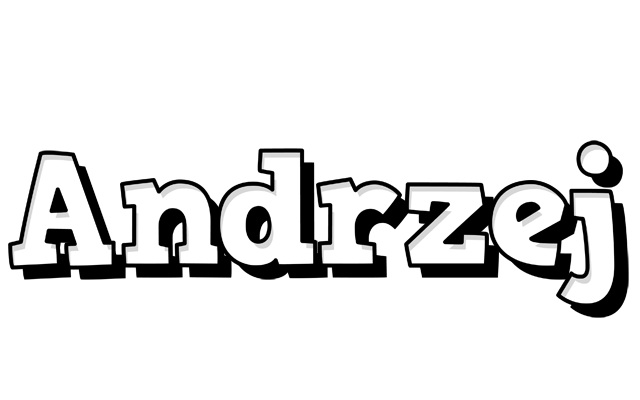 Andrzej snowing logo