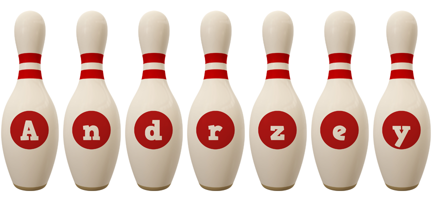 Andrzey bowling-pin logo