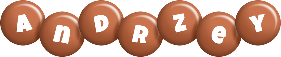 Andrzey candy-brown logo