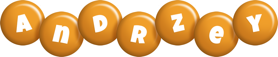 Andrzey candy-orange logo