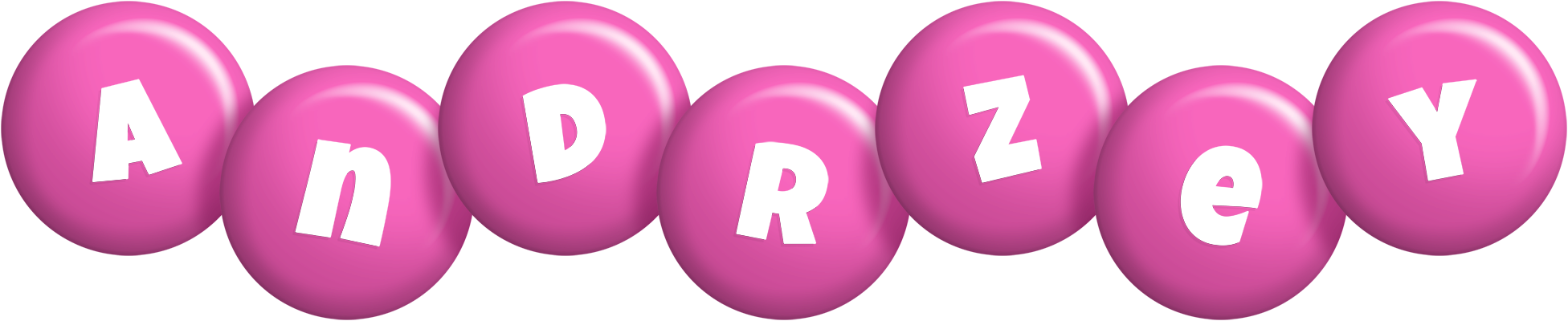 Andrzey candy-pink logo