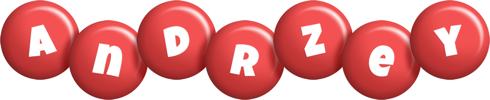 Andrzey candy-red logo
