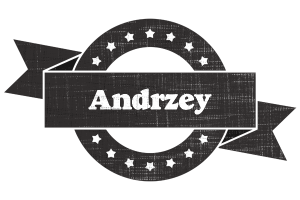 Andrzey grunge logo