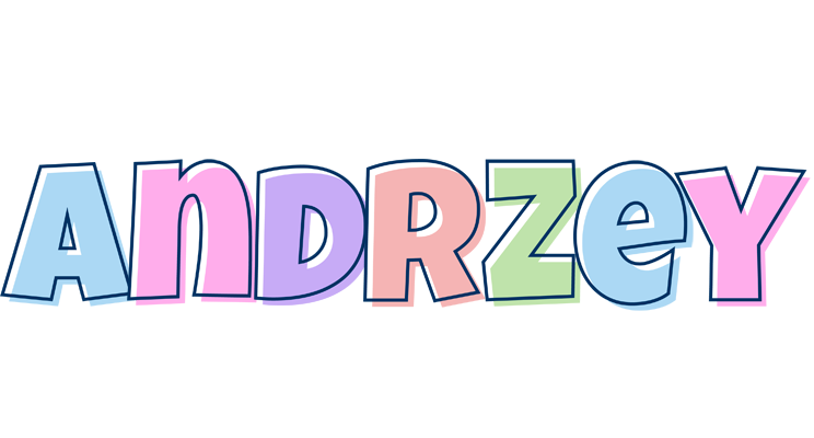 Andrzey pastel logo