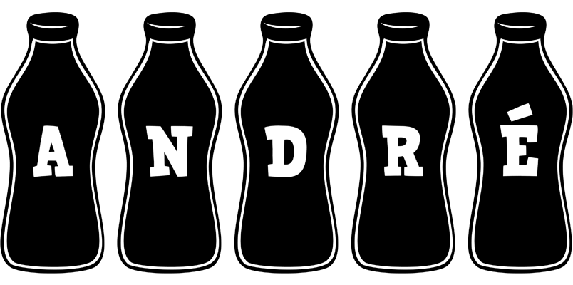 André bottle logo