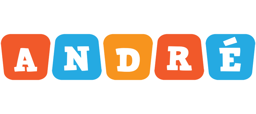 André comics logo